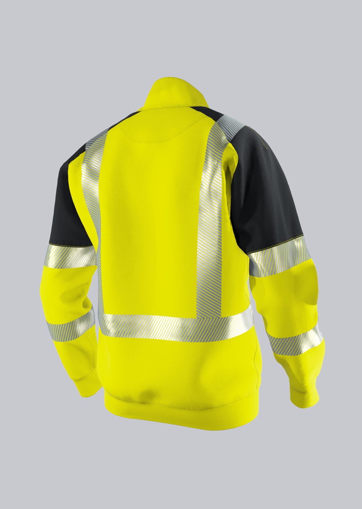 BP® Warnschutz-Sweatshirt-Troyer