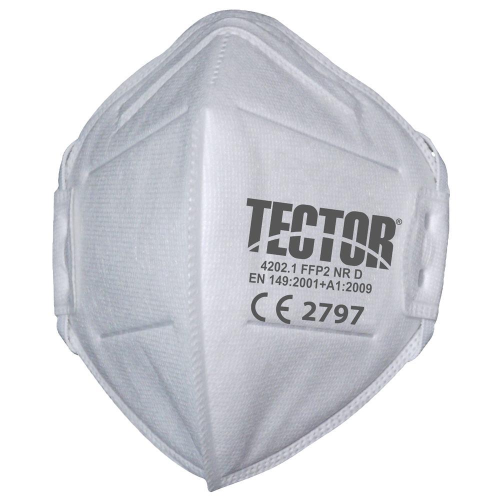 Tector FFP2 Atemschutzmaske Feinstaubmaske Faltmaske