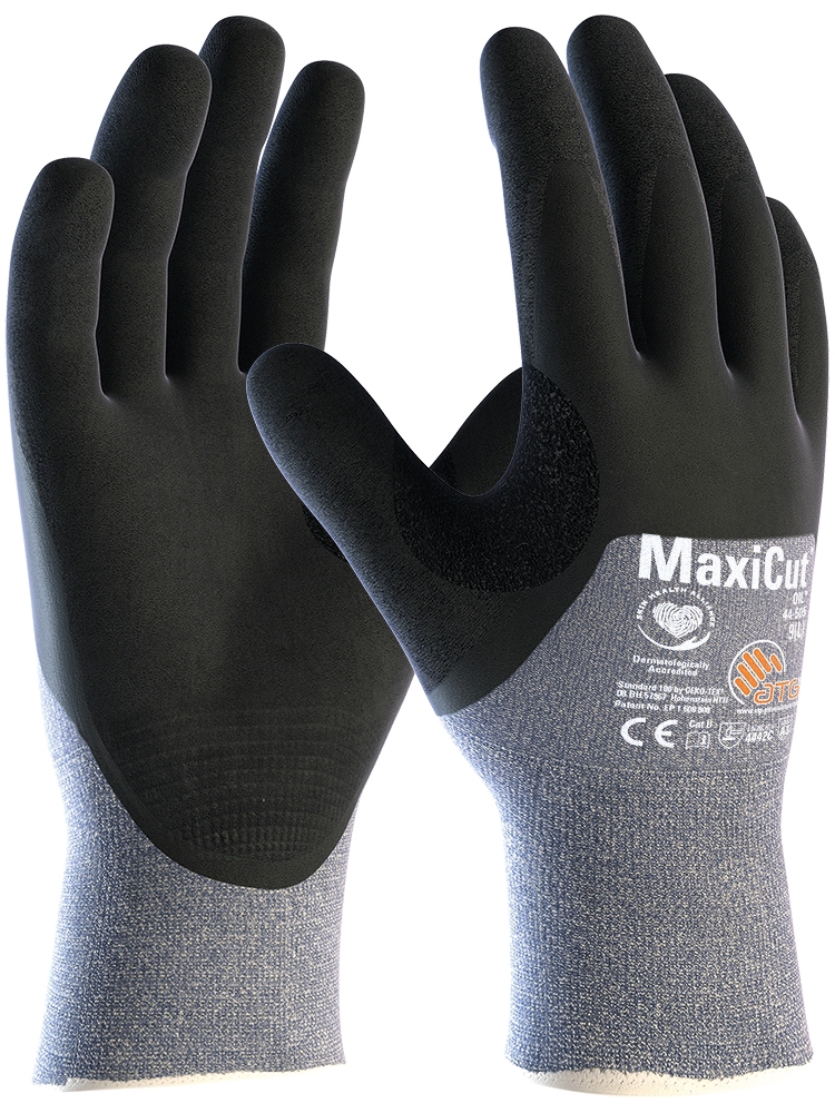 MaxiCut® Oil™ (44-505) Schnittschutz-Strickhandschuhe