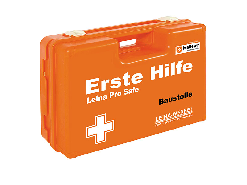 Erste-Hilfe-Koffer Leina Pro Safe - Baustelle, DIN 13157