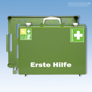Erste Hilfe-Koffer MT-CD Industrie Norm grün