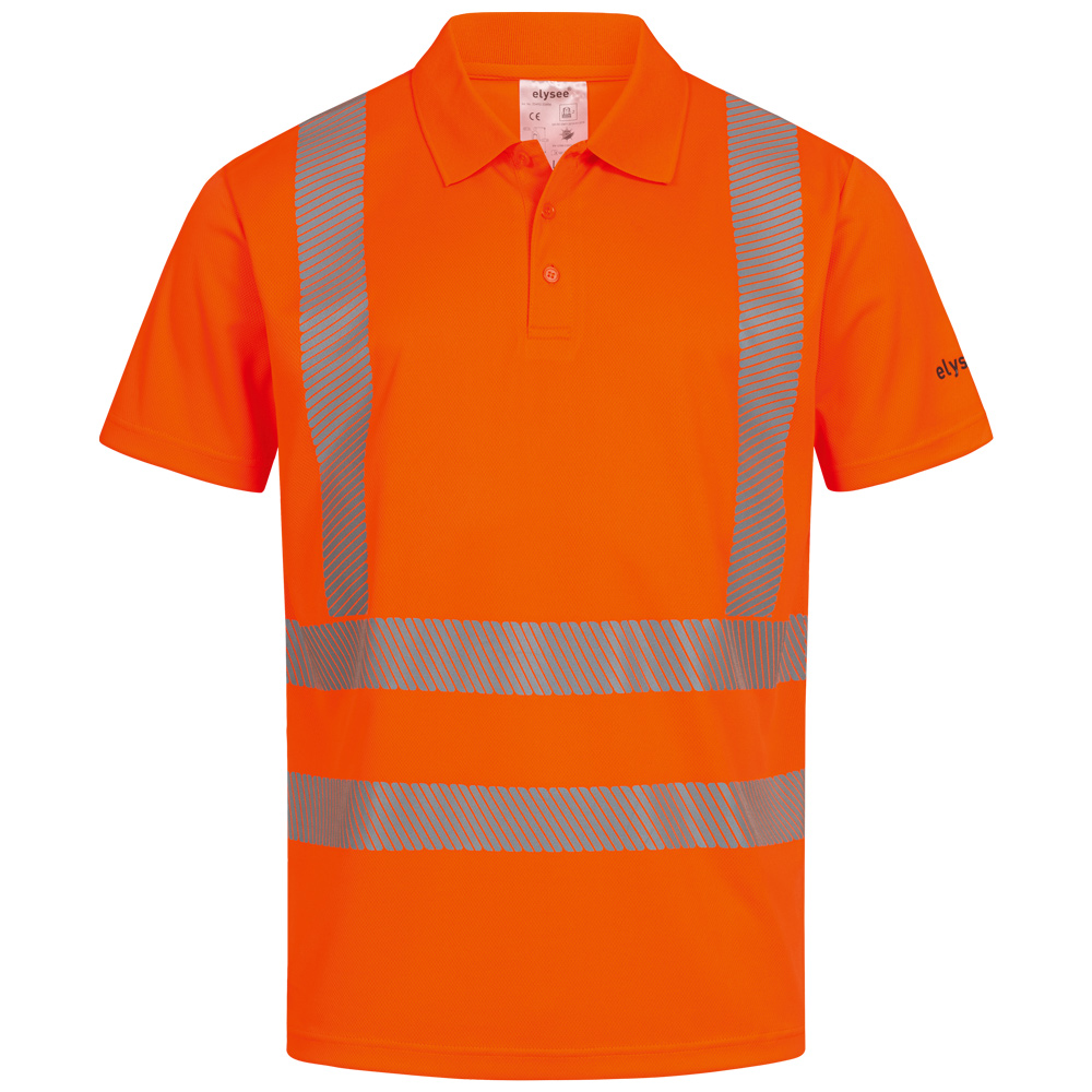 elysee Havelte 23494 Warnschutz Polo-Shirt orange mit UV-Schutz 40+