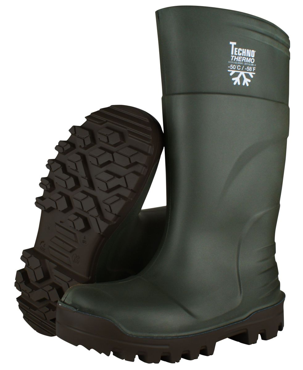 Techno Boots Kasari 35336 Winter-PU-Stiefel S5 grün für extreme Kälte bis -50°C