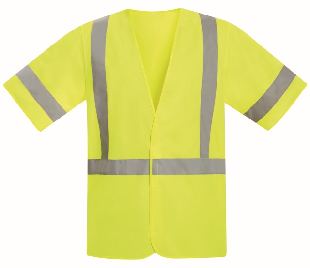 Safestyle Sascha Warnschutz-Weste gelb mit Klettverschluss