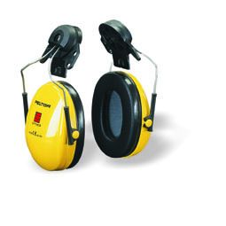Peltor Optime I Helm-Kapselgehörschutz gelb