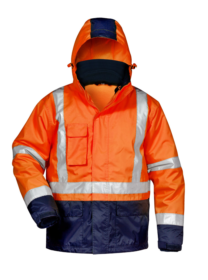 Safestyle Udo 3in1 Warnschutzjacke orange/marine