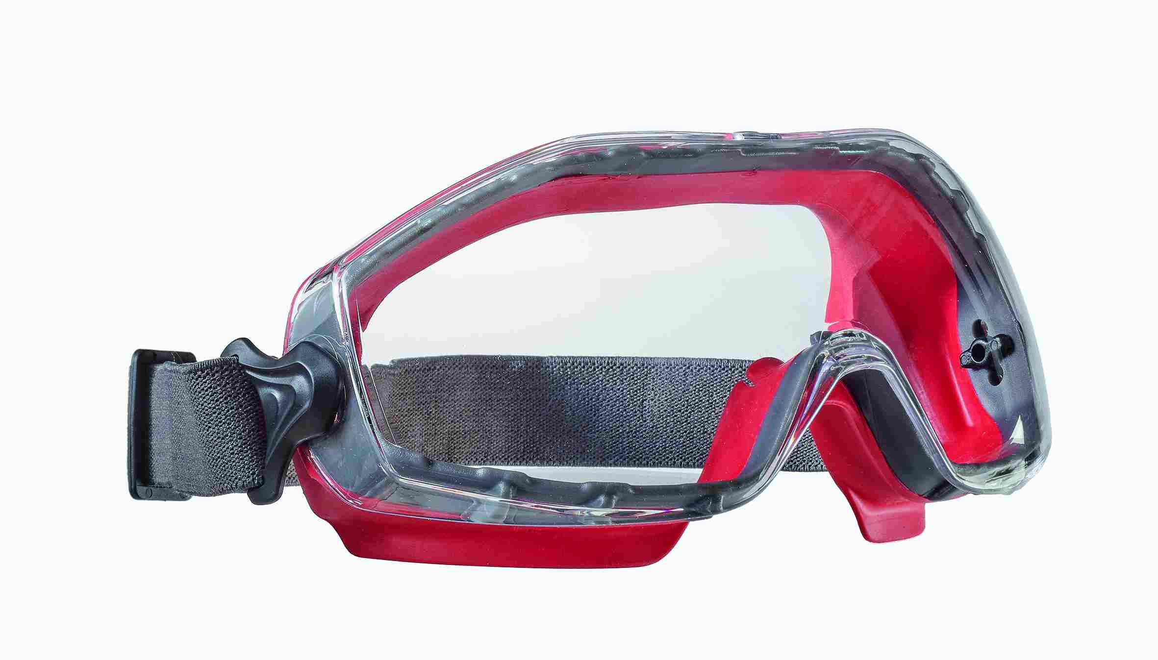 Tector Slam 4154 Vollsicht-Schutzbrille rot/grau EN166