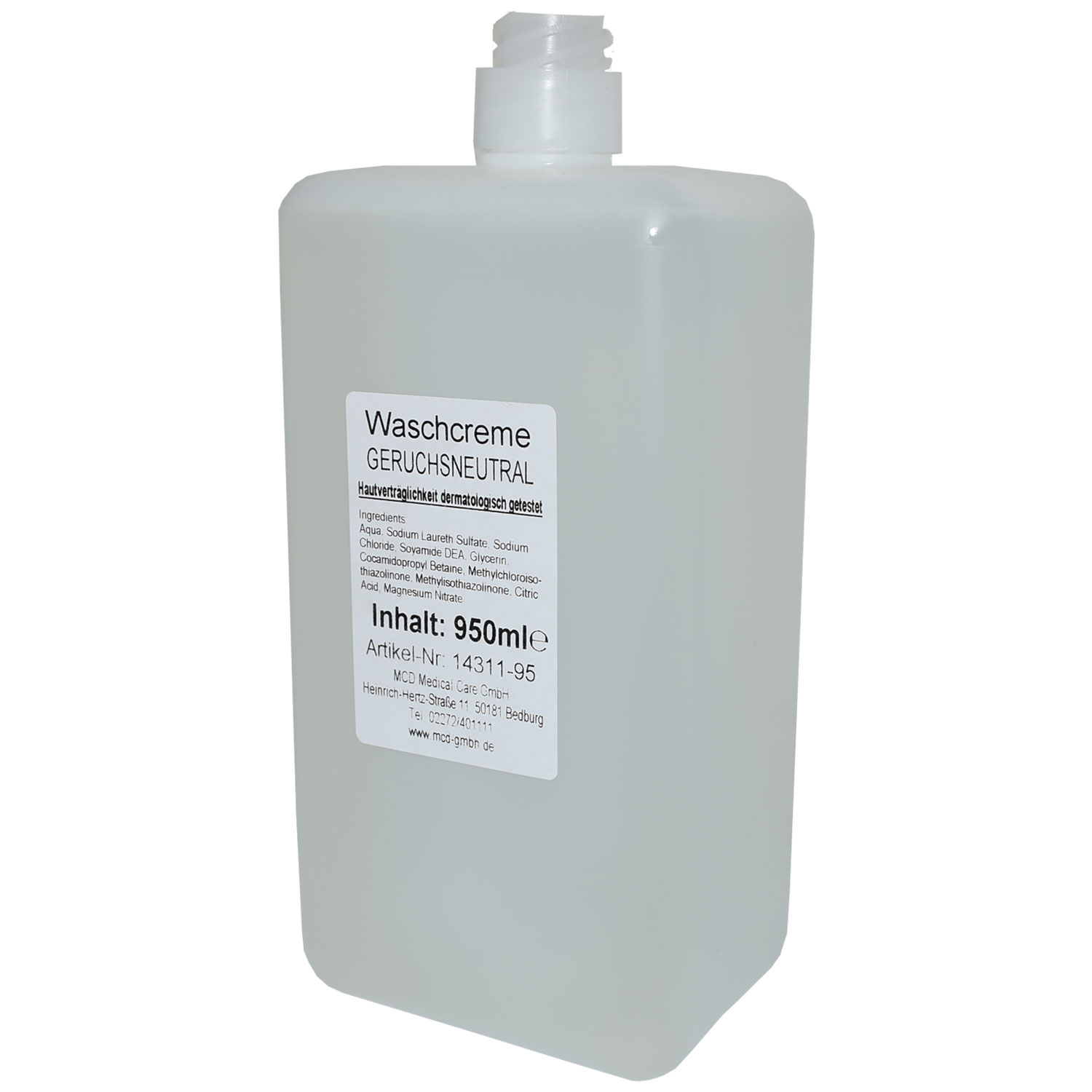 NITRAS® Medical Waschcreme, farblos, klar, 950 ml