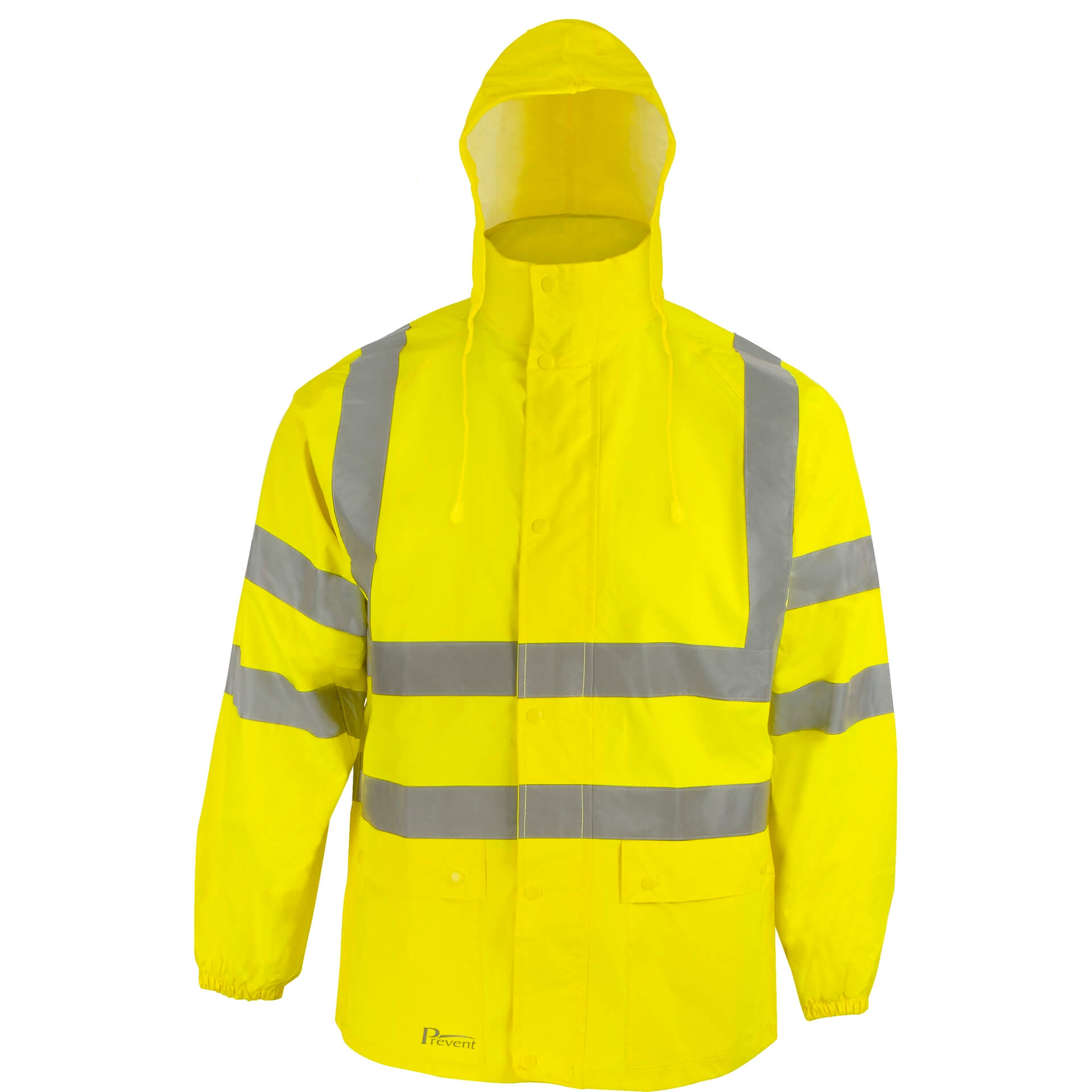ASATEX Prevent Warnschutz Regenjacke gelb