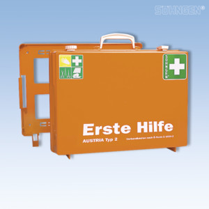 Erste Hilfe-Koffer MT-CD orange Füllung Ö-Norm Z 1020-2