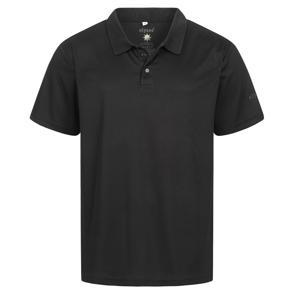 elysee Tineo 21058 Funktions-Polo-Shirt schwarz