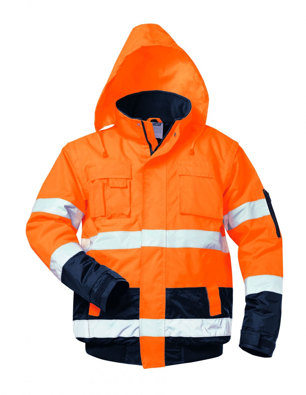 Safestyle Otto Warnschutz-Pilotjacke orange/marine