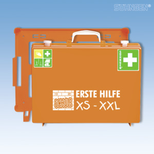 Erste-Hilfe-SCHULE XS-XXL MT-CD orange