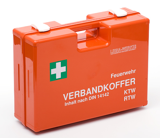Verbandkoffer DIN 14142 für Krankenwagen und Feuerwehr