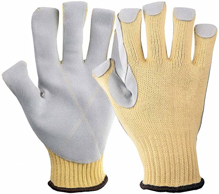 Hase Köln Schnittschutzhandschuh Leder Level D Größen Handschuhe: 8 (M) Damen Standard