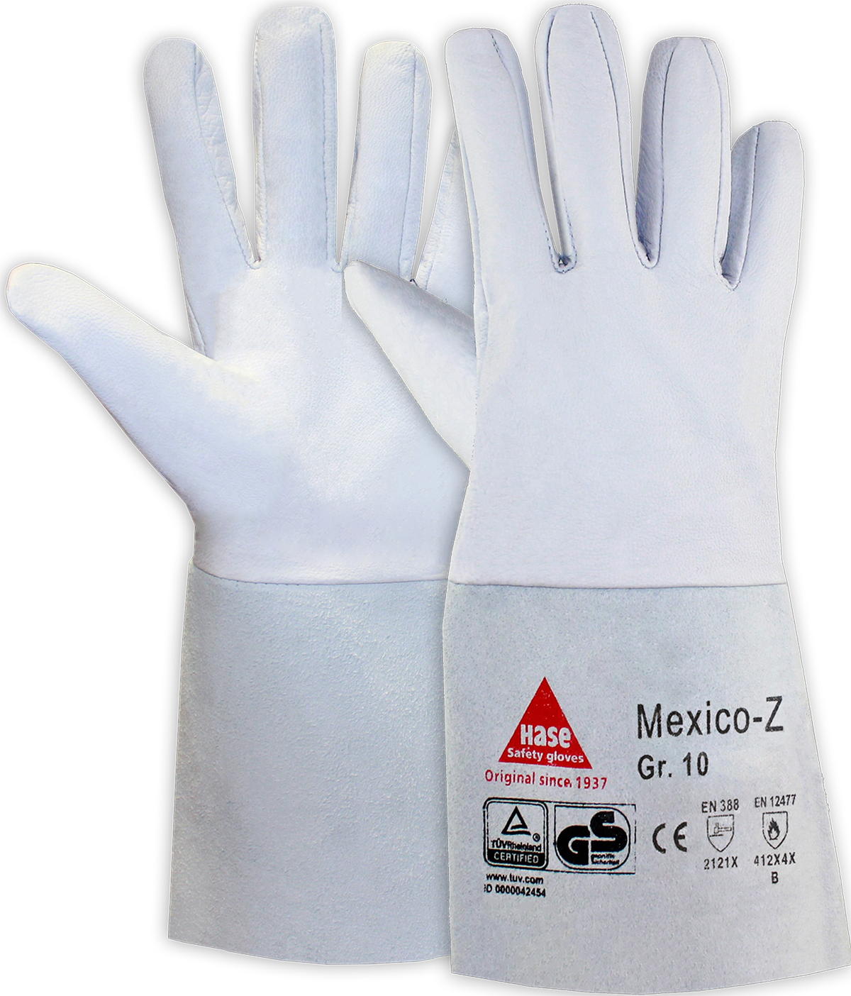MEXICO-Z-35, 5-Fg.-Sicherheitshandschuhe für Schweißer