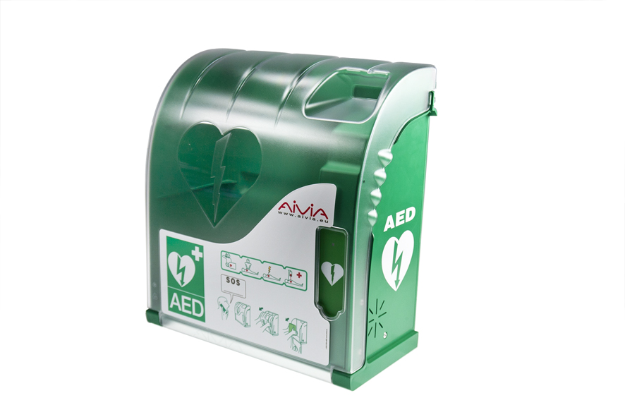 AIVIA Wandkasten für Defibrillator HS1 & FRED-PA-1